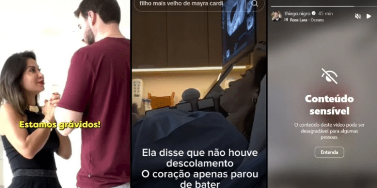 Thiago Nigro causa revolta ao mostrar feto após aborto de Maíra Cardi, Veja!