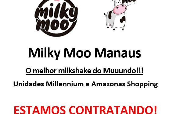 Milky Moo Manaus está contratando Atendente de Balcão: oportunidade para jovens sem experiência!
