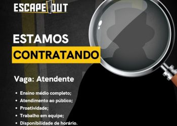 Oportunidade de Emprego no Escape Out: Vaga para Atendente em Manaus