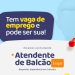 Vaga de Emprego para Atendente de Balcão em Manaus – Envie Seu Currículo e Conquiste uma Oportunidade!
