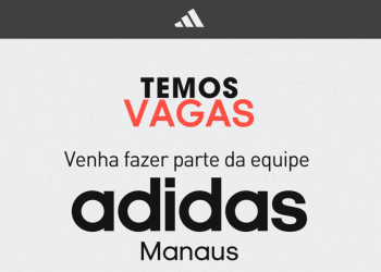 A adidas está contratando em Manaus! Vagas para vendedor(a), operador(a) de caixa, estoquista e gerente. Saiba os requisitos, como se candidatar e envie seu currículo por e-mail.