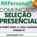 Participe da seleção presencial da RHPersonal em Manaus nesta sexta-feira (15/08/25) para vagas de servente, armador, auxiliar de ferragem e carpinteiro. Traga currículo e caneta. Processo gratuito e inclusivo.