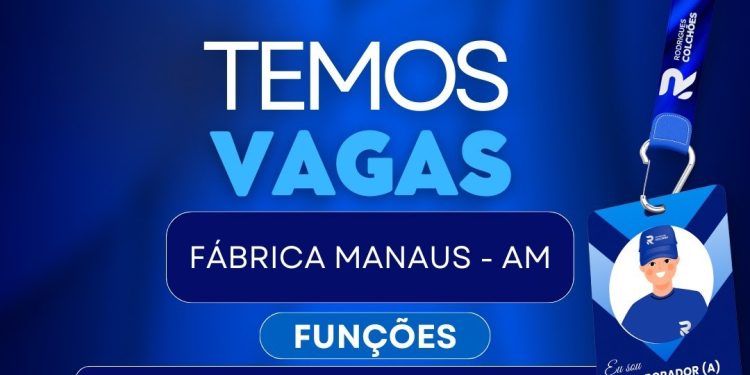 Rodrigues Colchões abre vagas em Manaus: veja como se candidatar