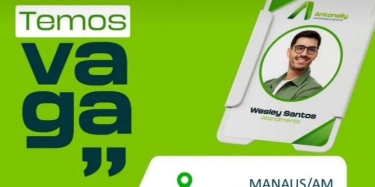 Jovem Aprendiz no Setor Administrativo – Vaga na Antonelly Construções e Serviços em Manaus