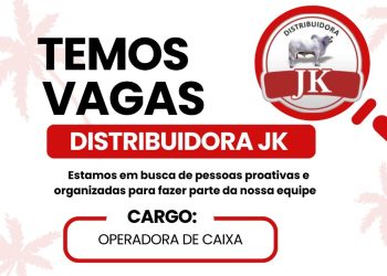 Vaga para Operadora de Caixa na Distribuidora JK em Manaus – Envie seu currículo hoje mesmo!