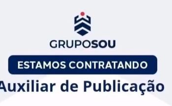 GRUPOSOU está contratando: vaga para Auxiliar de Publicação com benefícios e ambiente acolhedor