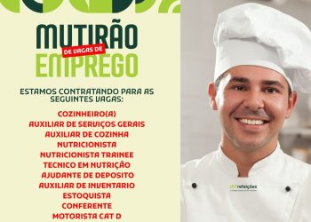 Mutirão de Emprego na VV Refeições: Várias Vagas Presenciais em Manaus com Seleção no Dia 29/11