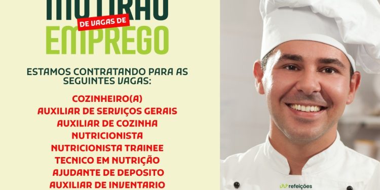 Mutirão de Emprego na VV Refeições: Várias Vagas Presenciais em Manaus com Seleção no Dia 29/11
