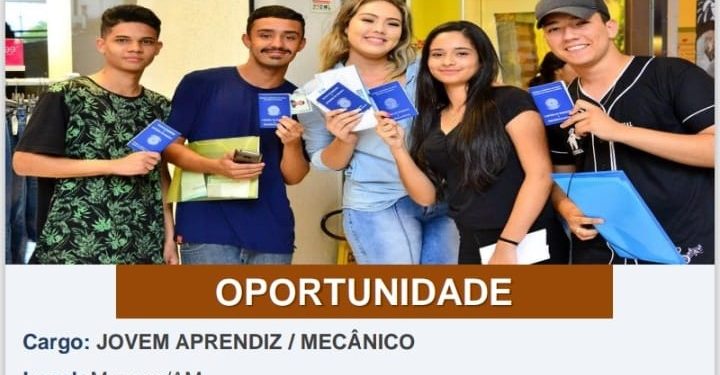 Vaga para Jovem Aprendiz Mecânico em Manaus: Oportunidade para Quem Mora na Zona Leste