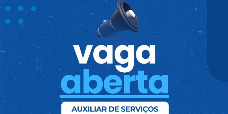 Vaga para Auxiliar de Serviços Gerais (Masculino): oportunidade de emprego para quem tem ensino médio completo