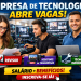 Empresa de tecnologia abre vagas para revisor, transmissão e TI (Inscreva-se)