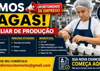 Auxiliar de Produção em Manaus: Empresa Abre Vagas com Benefícios e Salário Competitivo