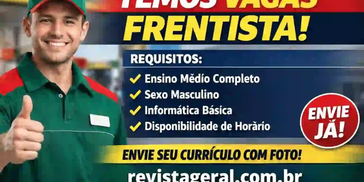 Vaga para Frentista em Manaus: Veja Como Enviar Seu Currículo Agora