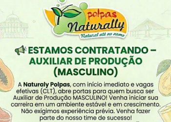 Auxiliar de Produção em Manaus: Naturaly Polpas abre vagas sem experiência (CLT)
