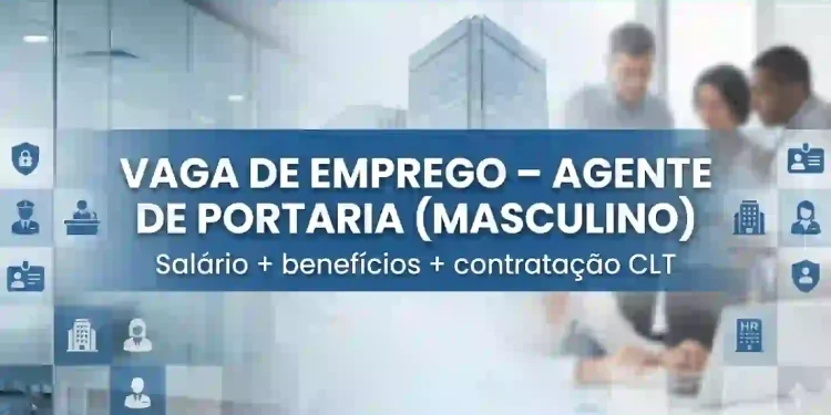 Agente de Portaria Masculino em Manaus | Salário + Benefícios
