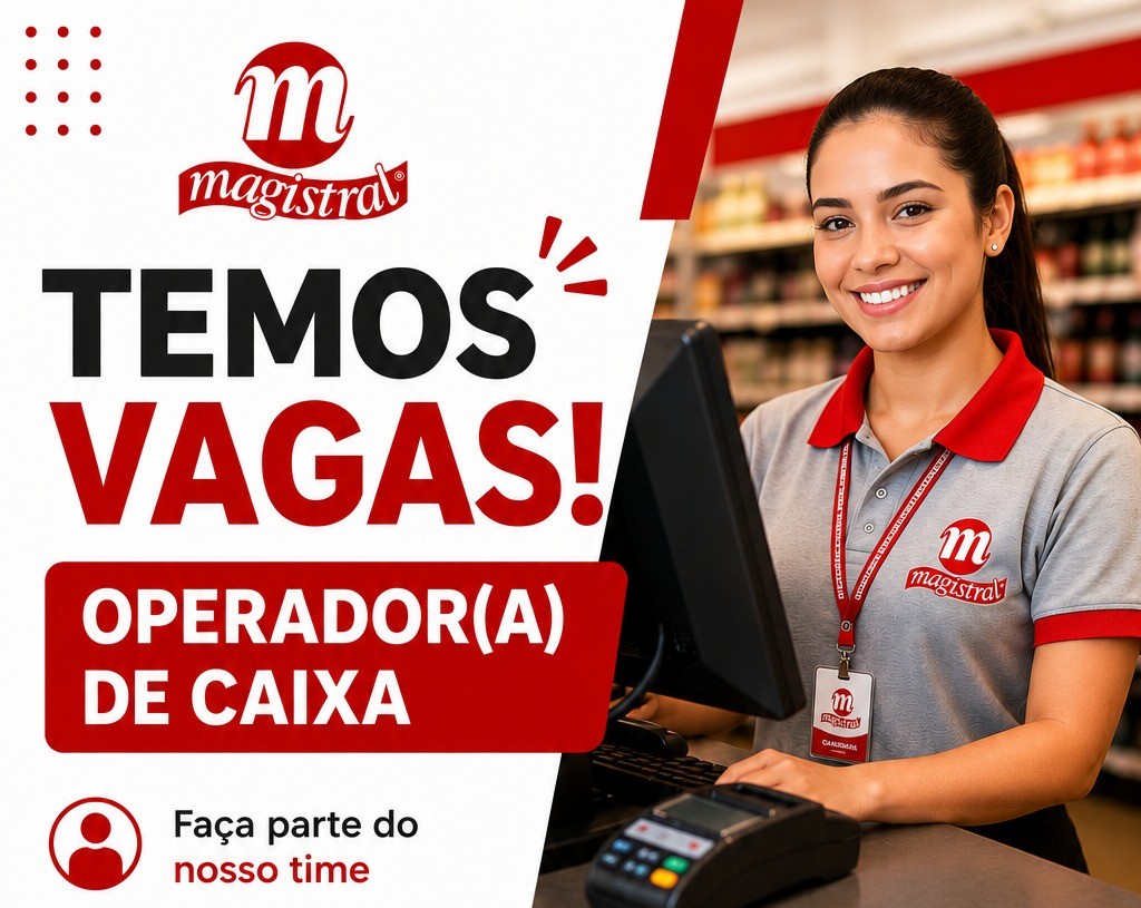 Magistral Bebidas Abre Vaga para Operador(a) de Caixa em Manaus