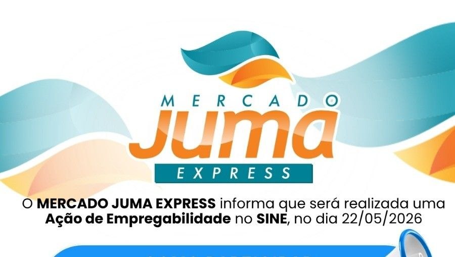Mercado Juma Express realiza ação de empregabilidade com vagas no SINE em Manaus