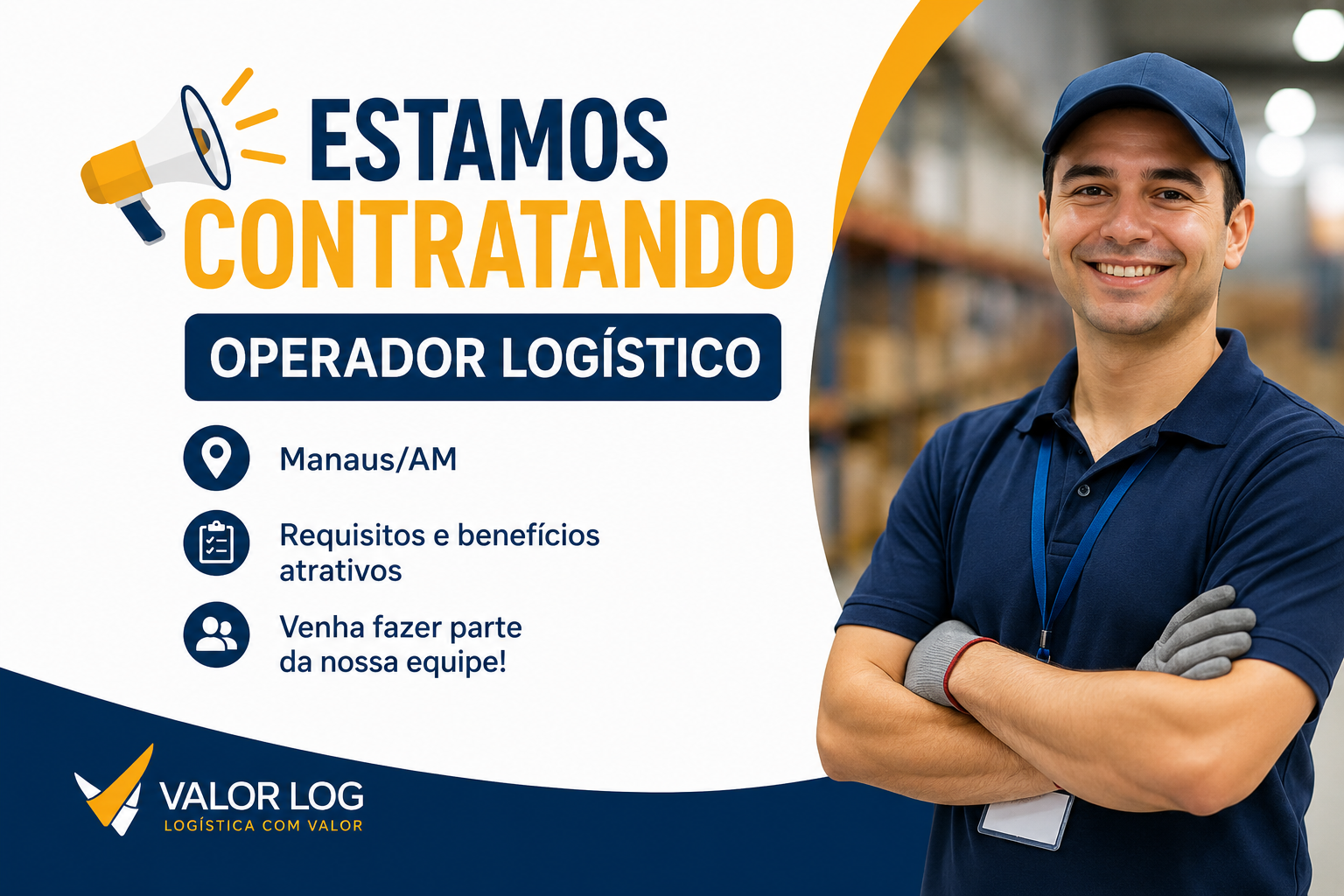 Operador Logístico em Manaus: Valor Log Contrata