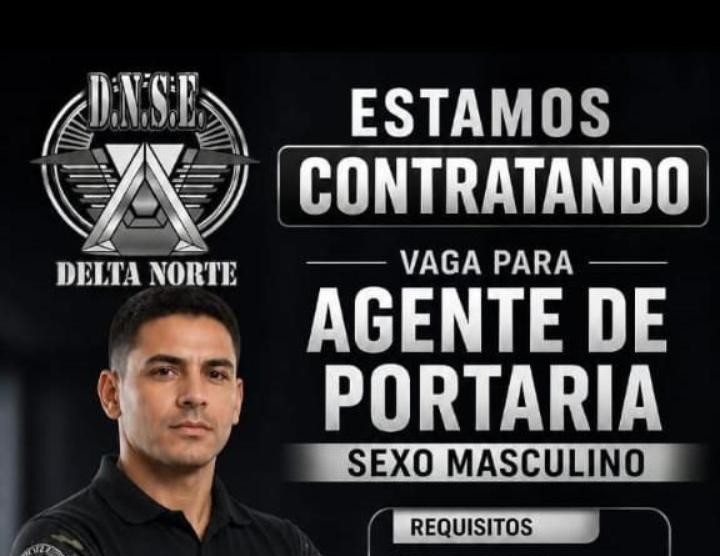 Delta Norte Segurança Abre Vagas para Agente de Portaria e Recepcionista em Manaus