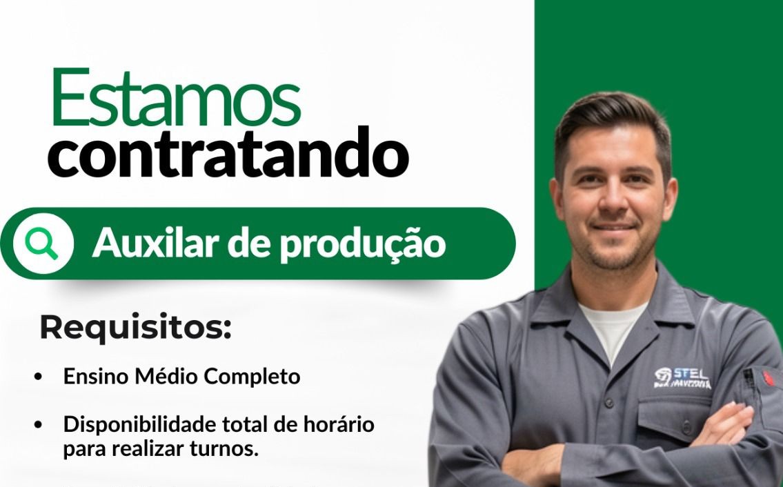 Auxiliar de Produção em Manaus: Empresa Abre Vaga Sem Exigir Experiência e Oferece Benefícios
