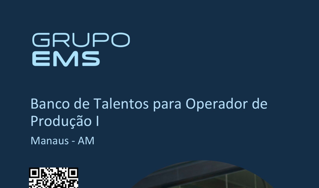 Grupo EMS Abre Banco de Talentos para Operador de Produção I com Diversos Benefícios