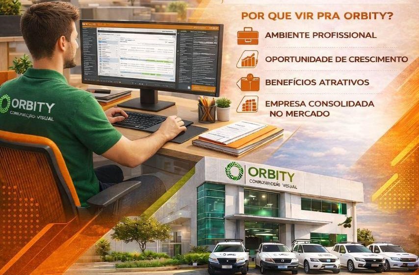 Orbity Comunicação Visual Abre Vaga para Auxiliar Administrativo em Manaus; Saiba Como se Candidatar