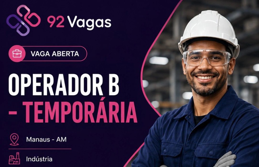 Operador B em Manaus: Mega RH Abre Vaga Temporária na Indústria para Profissionais com Experiência em Ar-Condicionado
