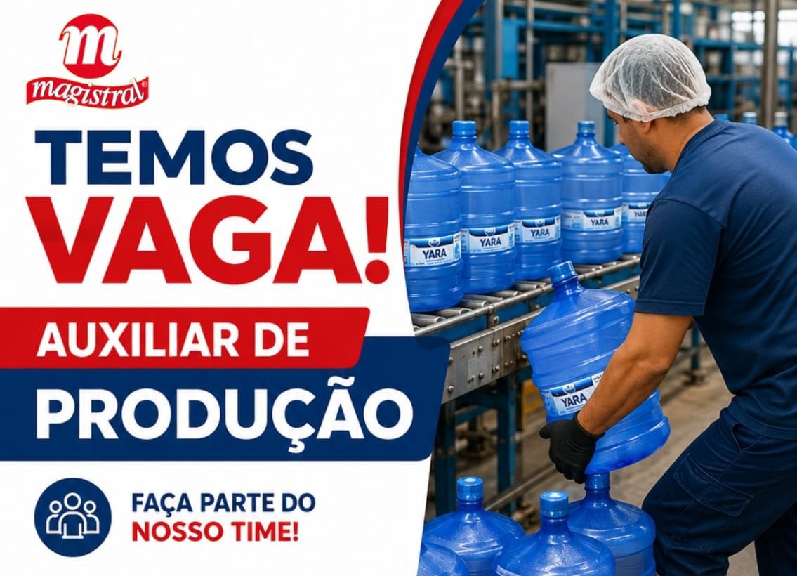 Magistral abre vagas de emprego em Manaus para Auxiliar de Produção, Promotor de Merchandising e Assistente de Faturamento