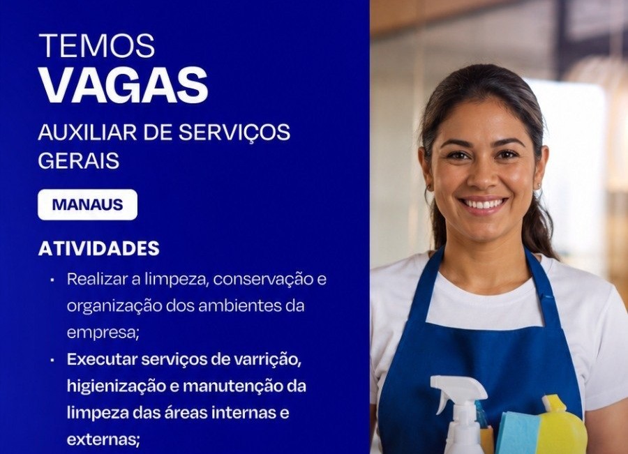 Grupo Chibatão abre vagas de emprego em Manaus para Serviços Gerais, Motorista, Pintor, RH e Conferente