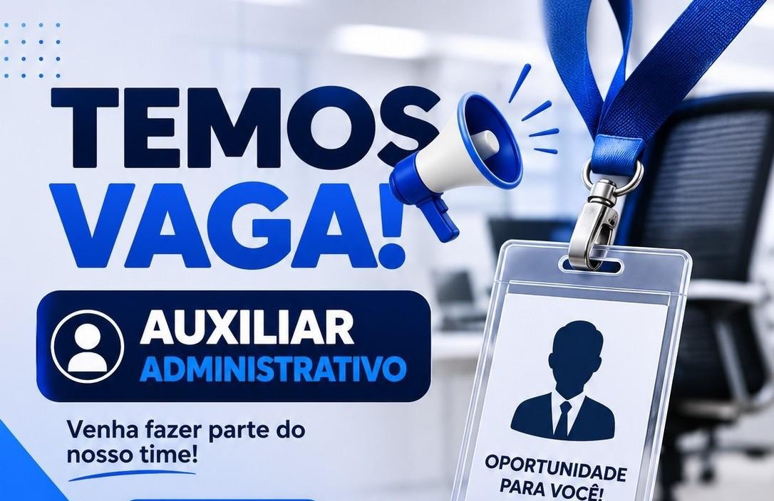 Auxiliar Administrativo: empresa abre vagas em Manaus com salário de R$ 1.700 e benefícios