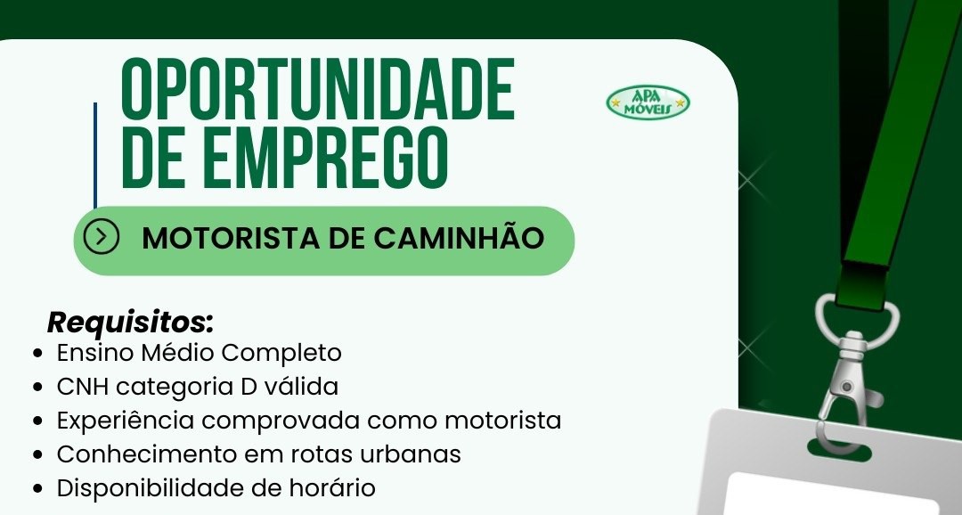 APA Móveis abre diversas vagas de emprego em Manaus; veja cargos, benefícios e como enviar currículo