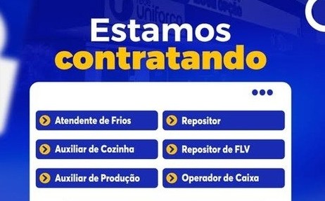 Supermercado Nova Opção Abre Vagas de Emprego em Manaus para Atendente, Repositor, Caixa e Mais