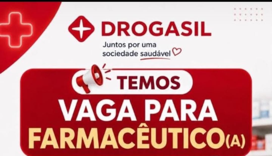 Drogasil abre vaga para Farmacêutico(a) em Manaus; veja requisitos e como enviar currículo