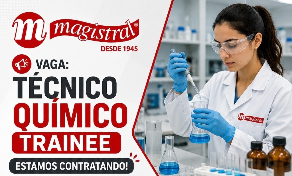 Técnico Químico Trainee na Magistral: Vaga em Manaus