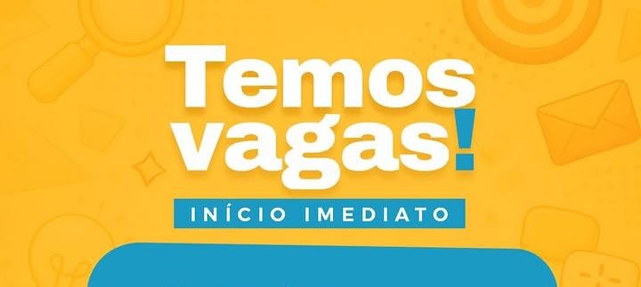 Glacial abre 5 vagas com início imediato para Balconista, Caixa e Pintor