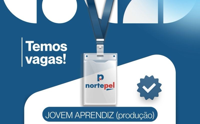 Nortepel abre vaga de Jovem Aprendiz para área de Produção