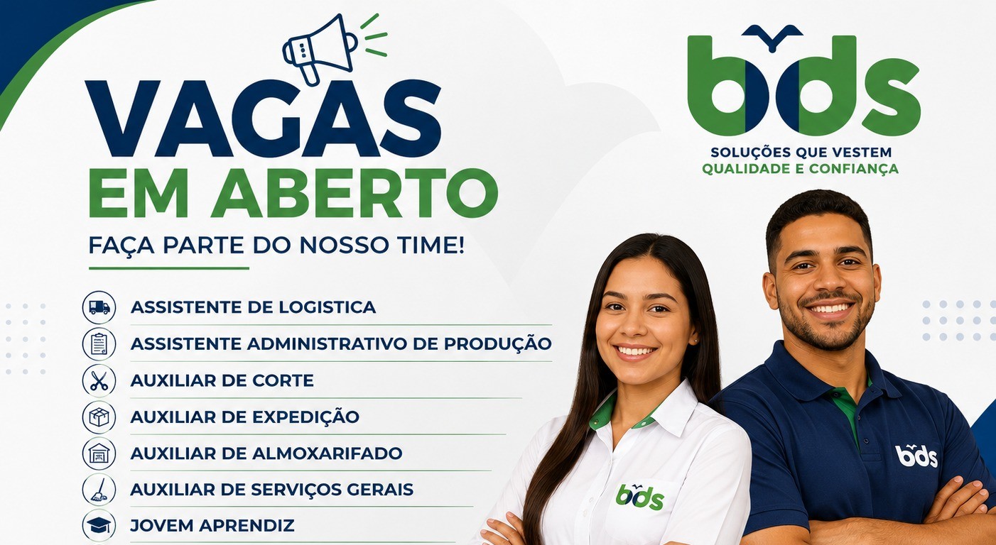 🚨 BDS está contratando! Confira as vagas disponíveis e saiba como enviar o currículo