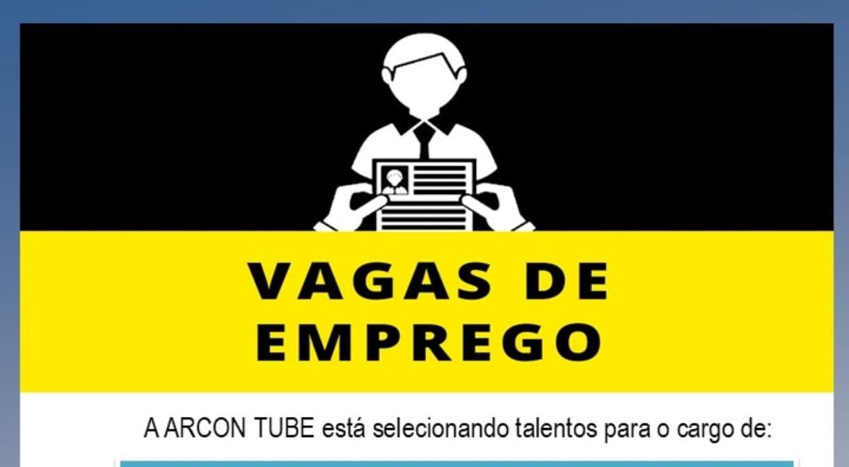 ARCON TUBE contrata Abastecedor para vaga temporária