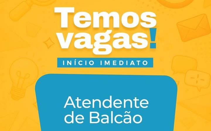 Sorvete Glacial abre vaga para Atendente de Balcão com início imediato em Manaus