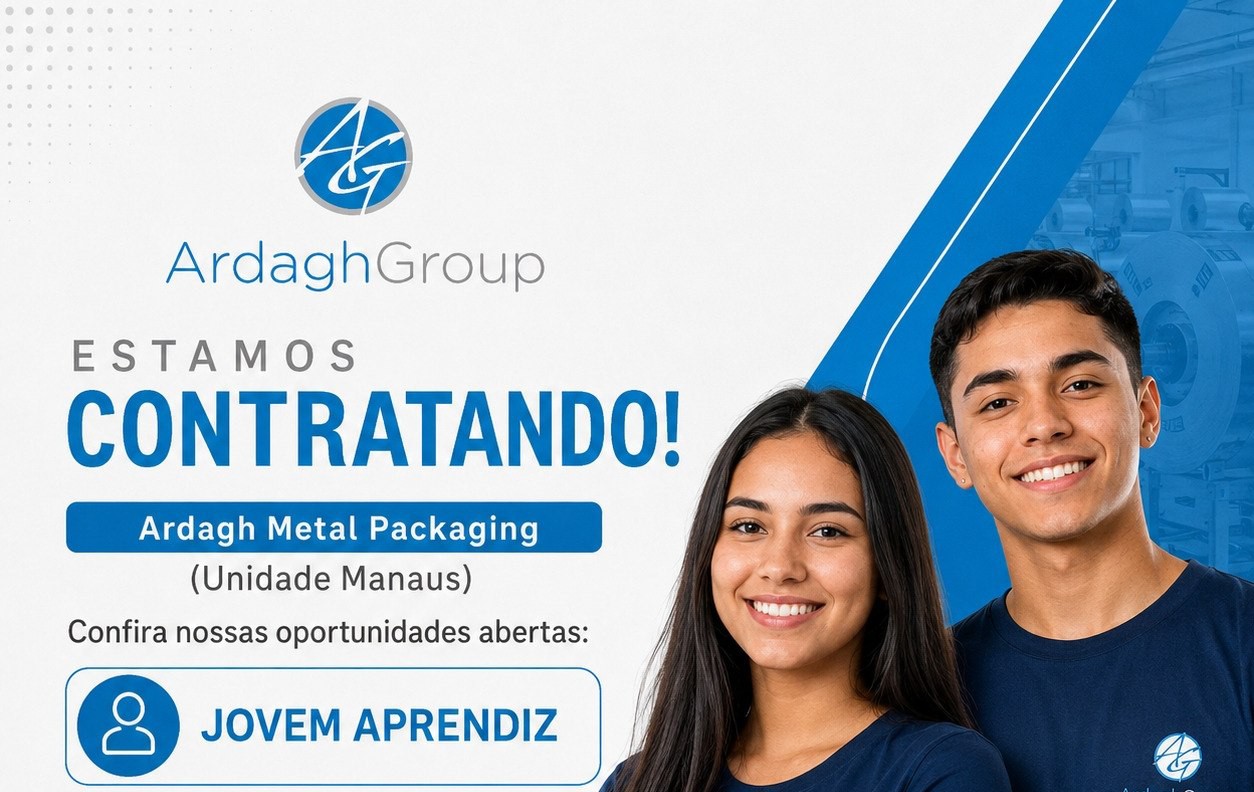 Ardagh Metal Packaging abre vaga para Jovem Aprendiz em Manaus
