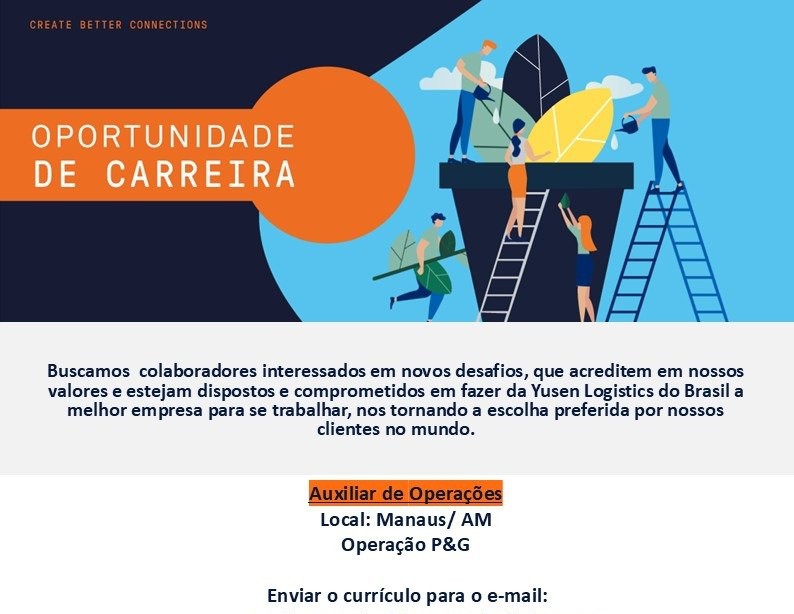 Yusen Logistics abre vaga para Auxiliar de Operações em Manaus; veja benefícios e como enviar currículo